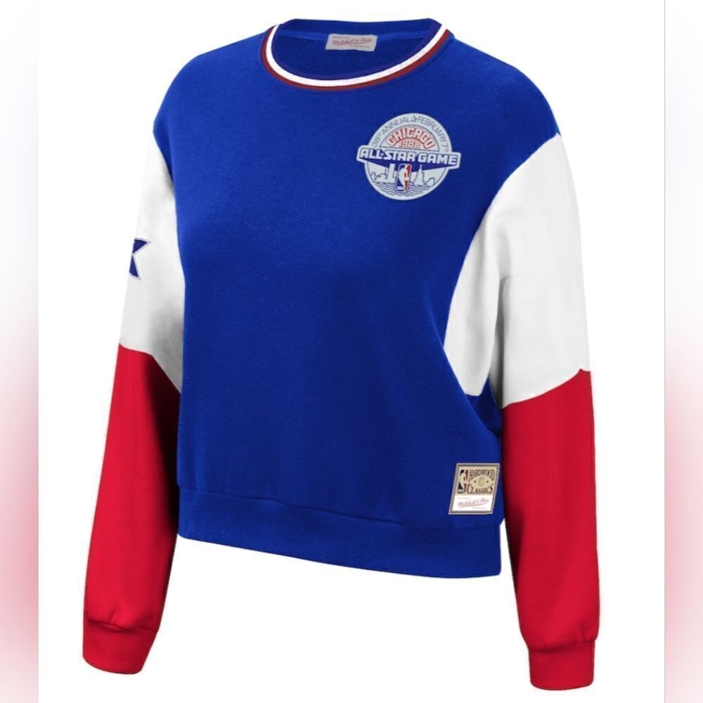NBA All Star Game 1988 Sweatshirt Fan Girl Athleisure Streetwear Preppy L